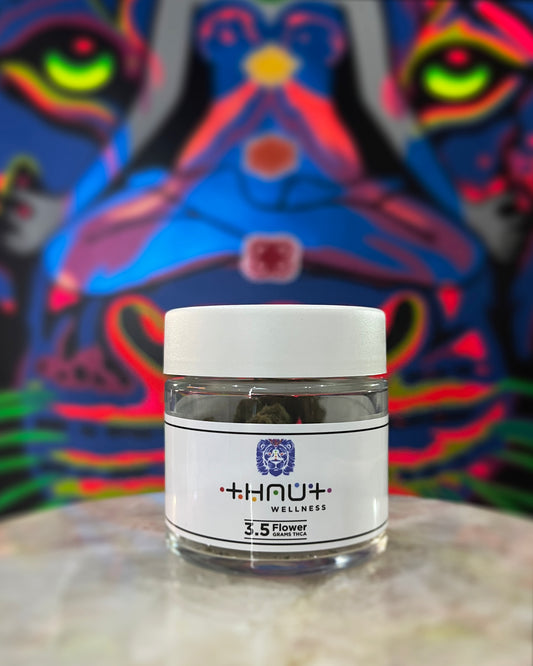 THAUT Brand CBD/THCa Flower - 3.5g - Wedding Cake
